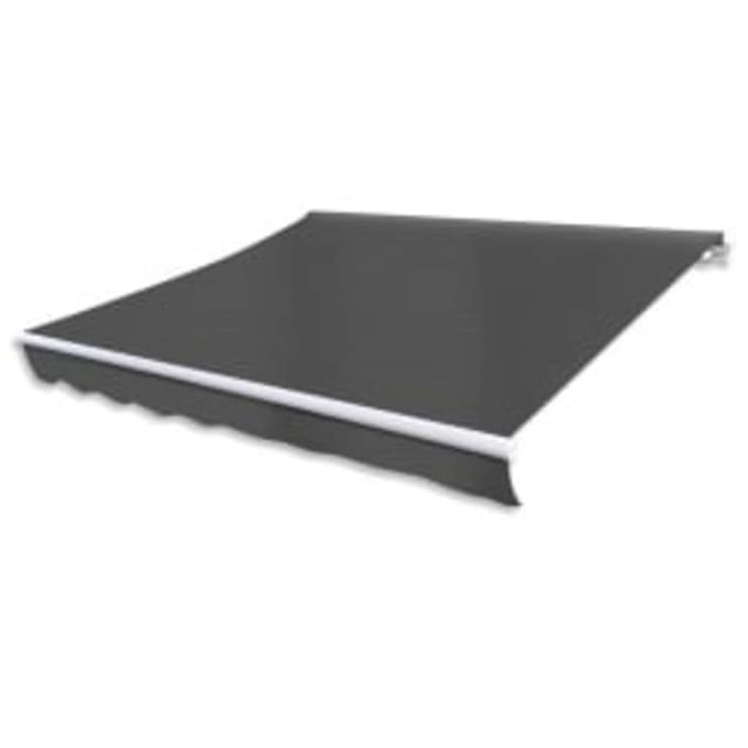 vidaXL - Luifel - uitschuifbaar - gemotoriseerd - 600 - cm - antraciet