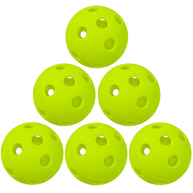 26 Holes Indoor Pickleball Ballen voor Indoor Court 6 groen