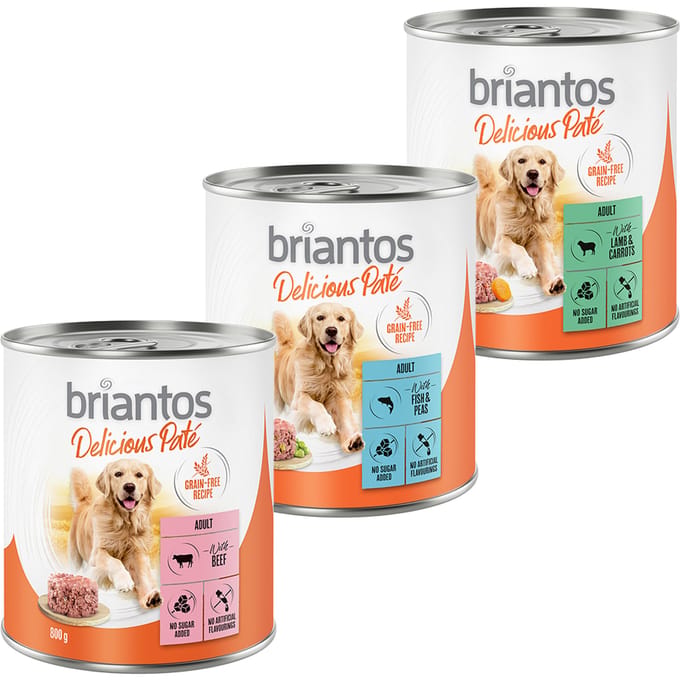 Briantos Delicious Paté Probeerpakket 6 x 800 g