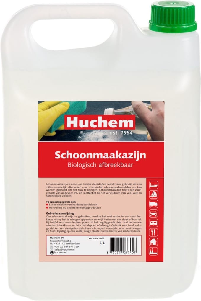 Schoonmaak | Azijn | 5L | Azijnzuur