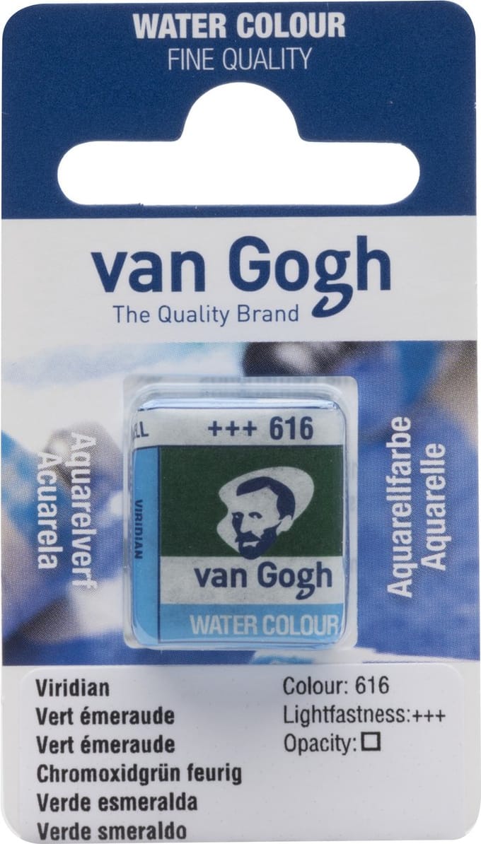 Aquarelverf - 616 Vert Emeraude - van Gogh - Napje