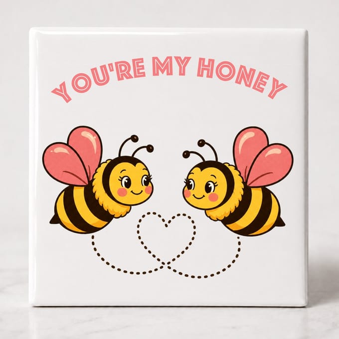 Tegel spreuk You're my Honey