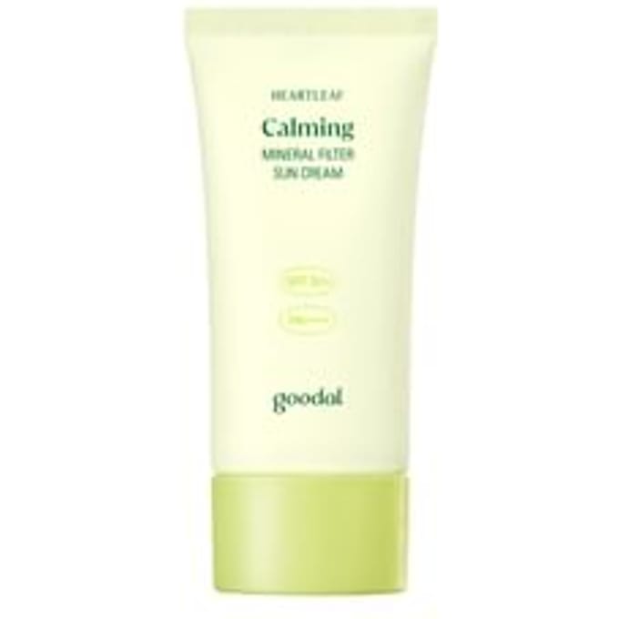 [goodal] Heartleaf Calming Mineral Filter Sun Cream SPF 50+ PA++++ 50ml 50ml