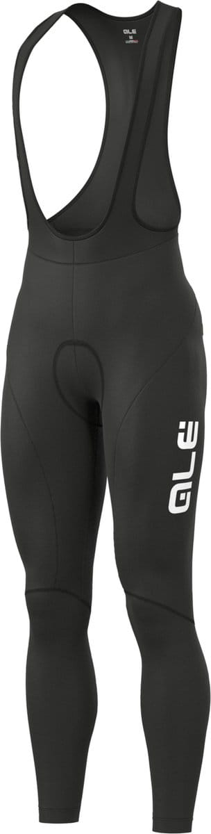 Ale Lange Fietsbroek Solid Winter - Zwart - XXL