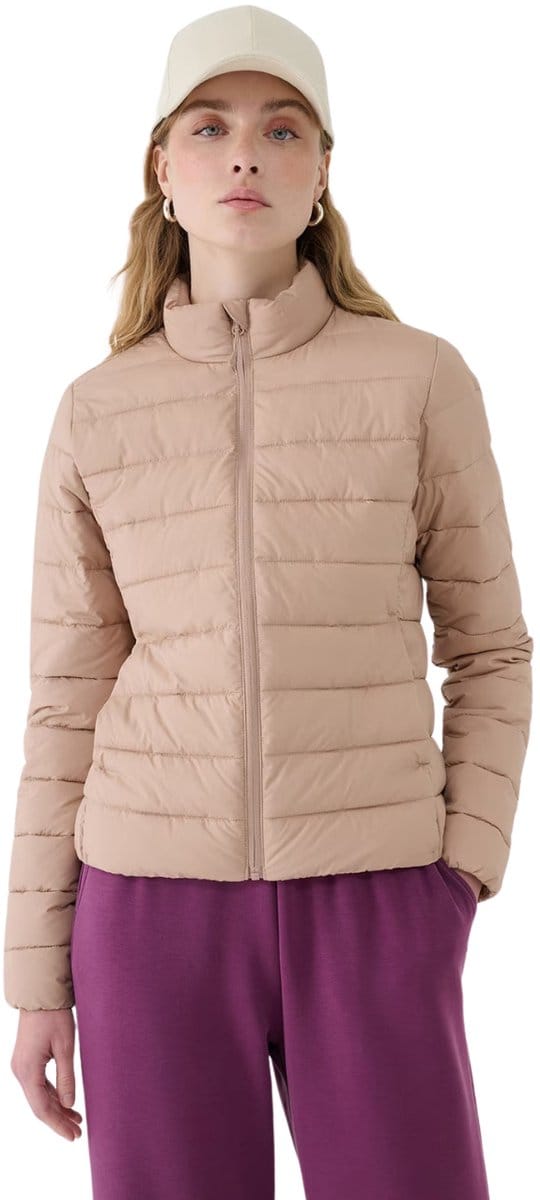4F Jas Dames Gewatteerde Beige - Maat S