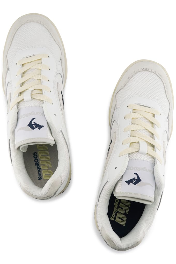 KangaRoos Net Og White/dk Navy Größe: 41 | Trainers Outlet | Herren | Blau
