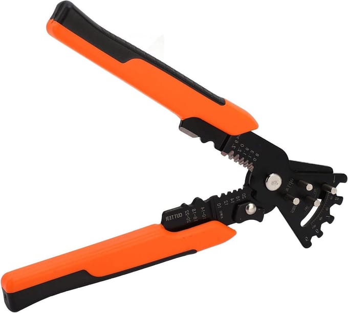 Draadstriptang - Elektriciengereedschap Tang - Draad Strippen - Multifunctioneel Ontwerp - 1 Aantal - Niet gespecificeerd