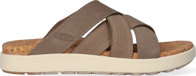 Keen Elle Mixed Slide Dames Slippers Brindle/Birch