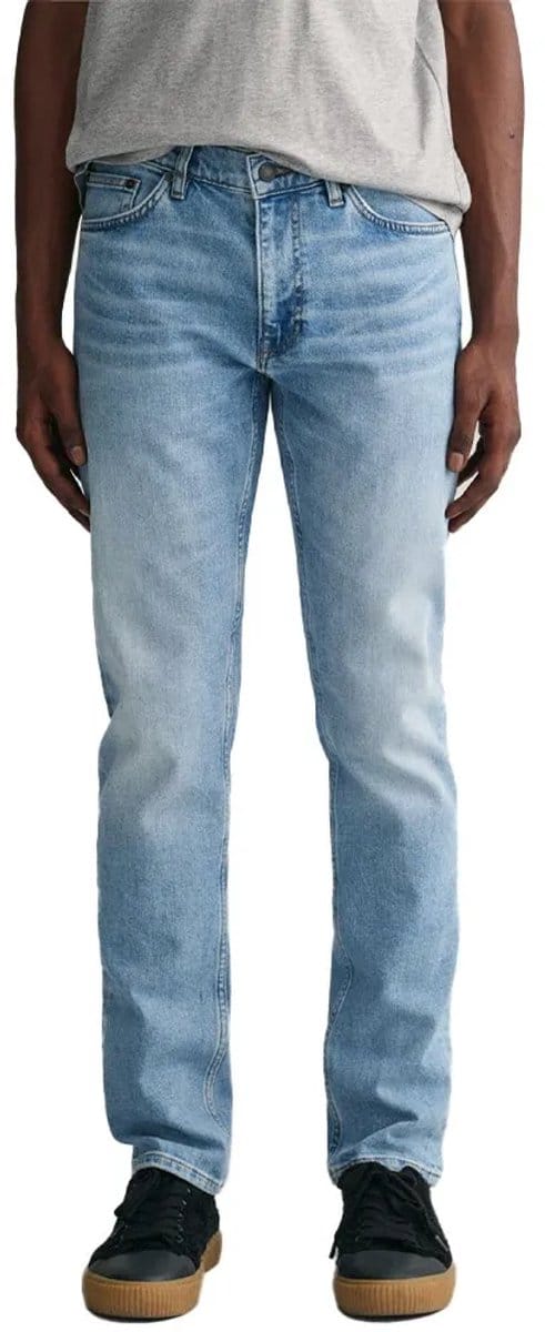 Gant Slim Fit Spijkerbroek Blauw 33 / 32 Man