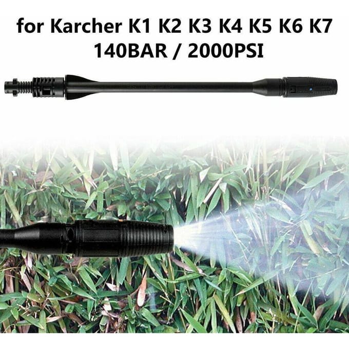 Hogedruk autowasmachine Spray Jet Lance Nozzle voor Karcher K1 K2 K3 K4 K5 K6 K7 zwart