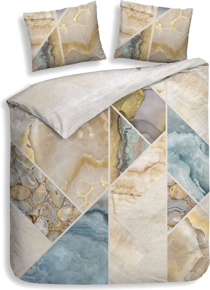 Heckett & Lane dekbedovertrek Athena (Grey)-200x200/220 cm