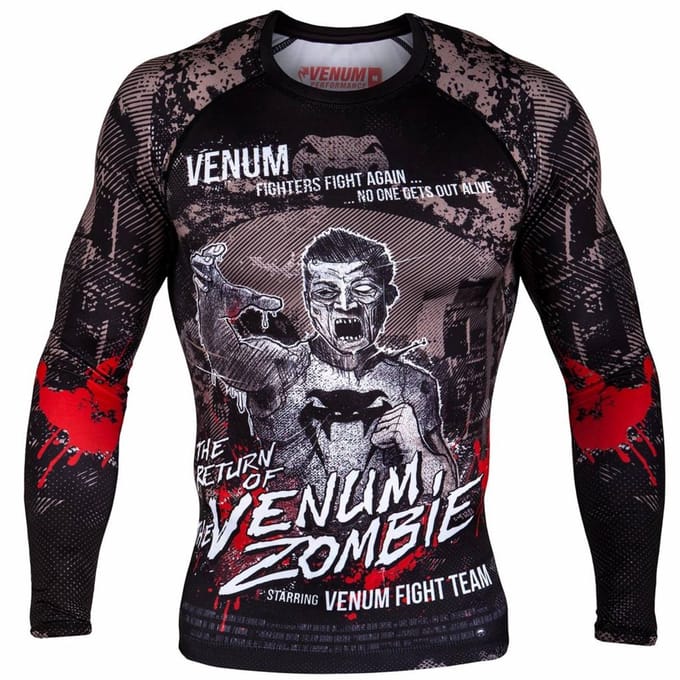 Venum Zombie Return Rash Guard L / S compressieshirt - XL