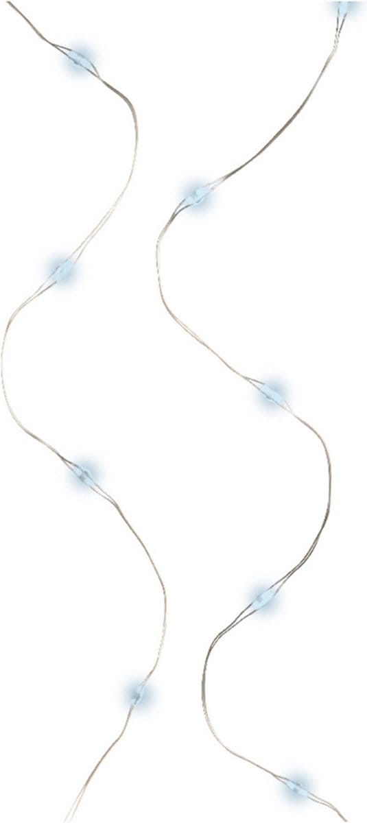 Lumineo Draadverlichting - micro - 40 lampjes - LED - helder wit - kerstverlichting