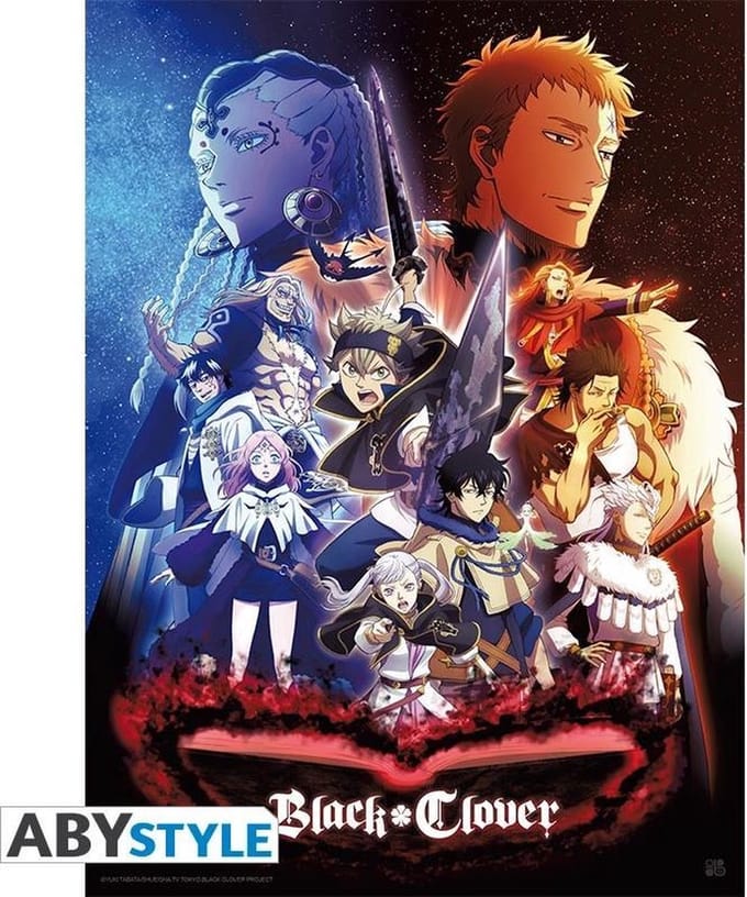 Poster Black Clover - Group 38x52cm