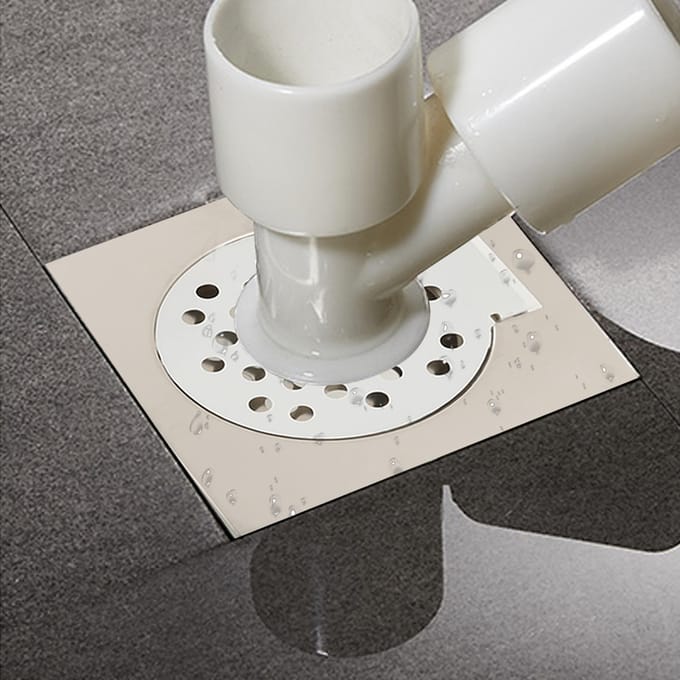 Roestvrij Staal Badkamer Vloerput Lineaire Lange Douche Afvoer Rooster white