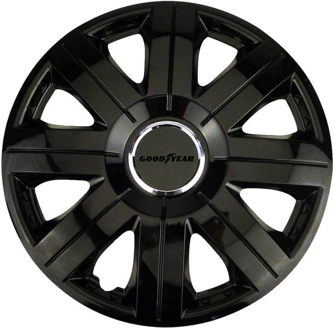 Goodyear Flexo Wieldoppen R15 Zwart 4 stuk(s)
