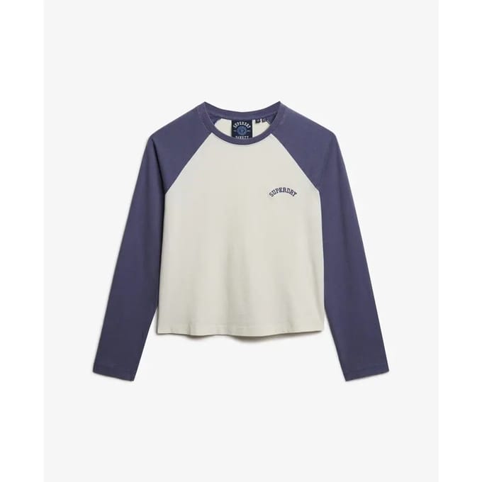 Dames-T-shirt met lange mouwen Superdry Essential