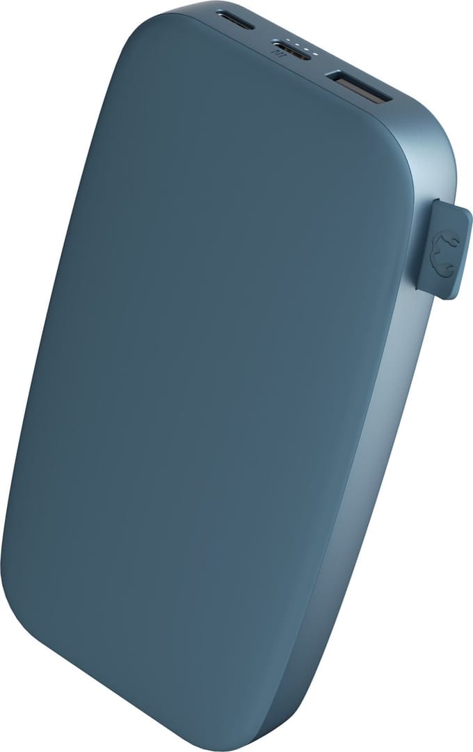 Fresh ‘n Rebel Powerbank 18000 mAh - Snellader (20W PD) - Powerbank iPhone en Samsung - 2x USB-C en USB-A - Dive Blue
