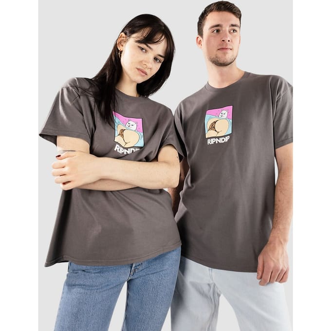 RIPNDIP Peaches And Nerm T-Shirt grijs