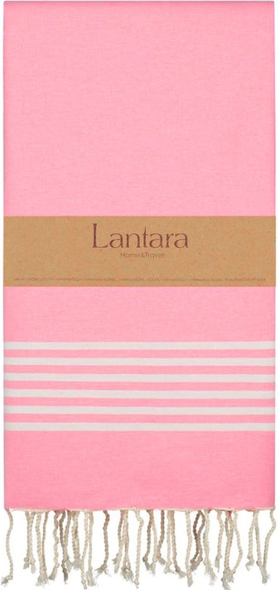 Lantara hamamdoek Provence Roze - 100x200cm