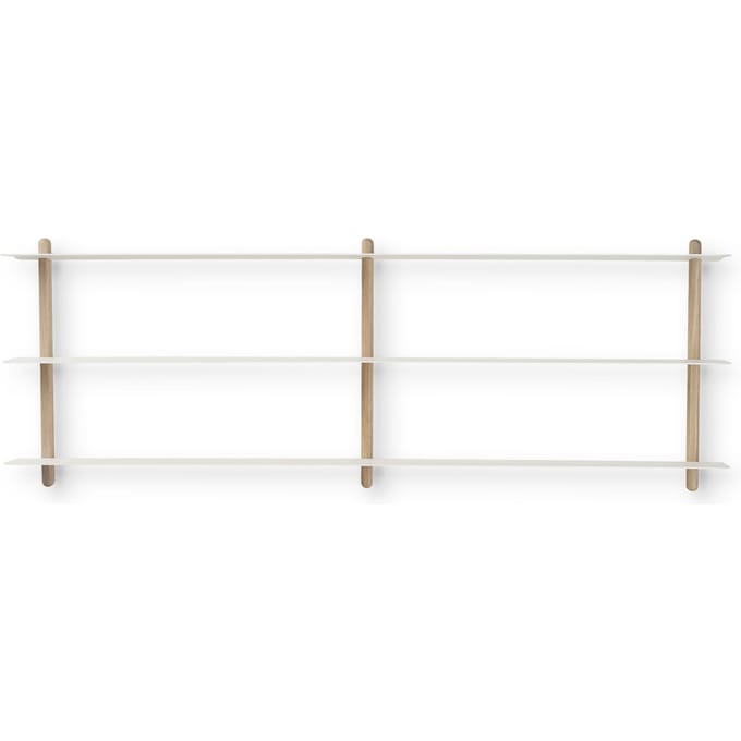 Gejst Nivo Wandrek Configuratie D - eiken/wit