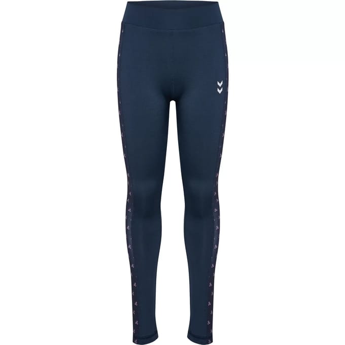 Legging met hoge taille voor meisjes Hummel MIX