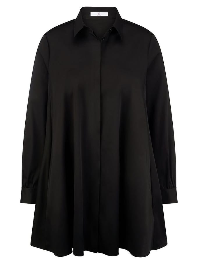 Lange blouse lange mouwen Van Emilia Lay zwart