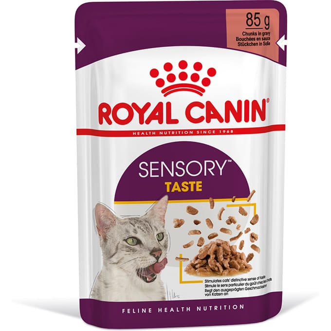 Royal Canin Sensory Taste 12x85 g - In Gravy - Kattenvoer