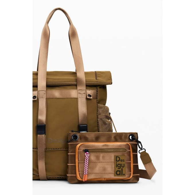 Desigual rugzak schoudertas Lunivelle Voyager Backpack Candy bruine