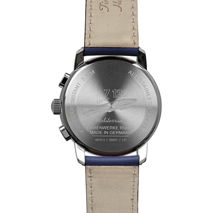 Zeppelin 9670-3 Méditerranée chronograaf heren horloge