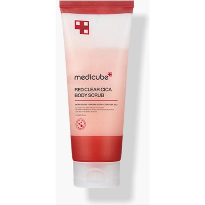 Medicube Red Clear Cica Body Scrub 270g 1 PCS white