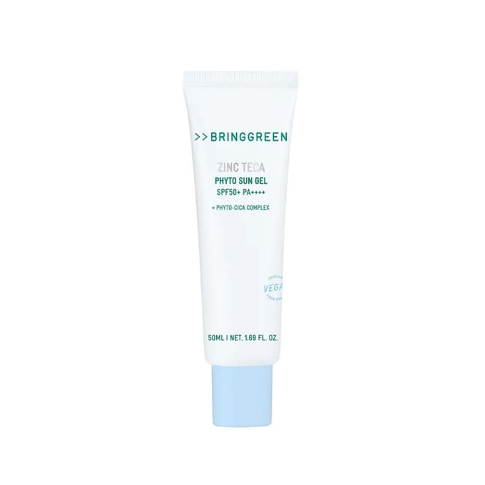 BRINGGREEN Zink-Teca Phyto Zonnegel 50ml (1,69 fl. oz.) 1ea white