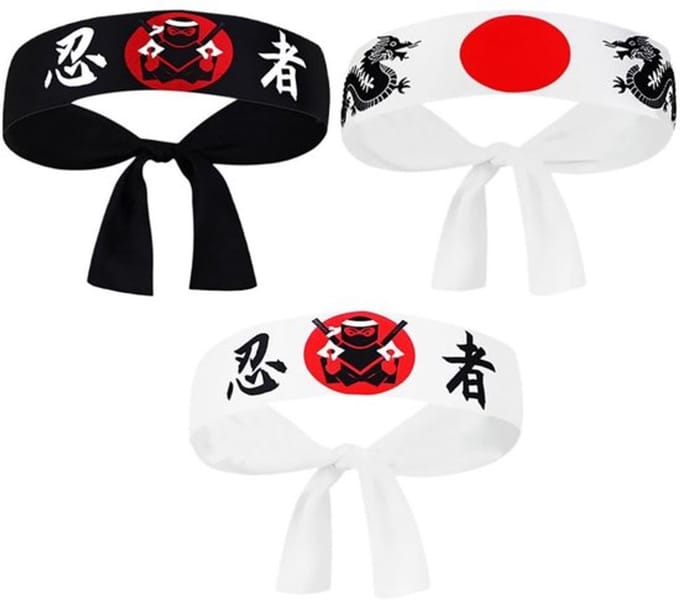 Solidchoice - Dailygoody - Ninja-hoofdbanden - Sushi-kok accessoires