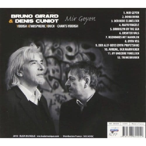 Bruno Girard & Danis Cuniot - Yat: Mir Geyen (Yiddish) (CD)