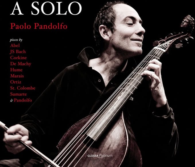 Paolo Pandolfo - A Solo, Music For Viola Da Gamba (CD)