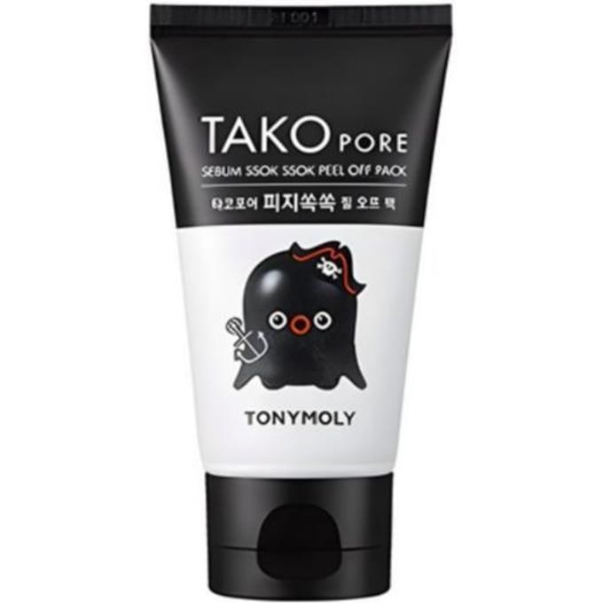 TONYMOLY Tako Pore Sebum Control Peel Off Masker 60ml black