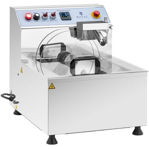 Chocoladetempereerapparaat - RVS - 750 W - 8 l - Royal Catering RC-CMM05