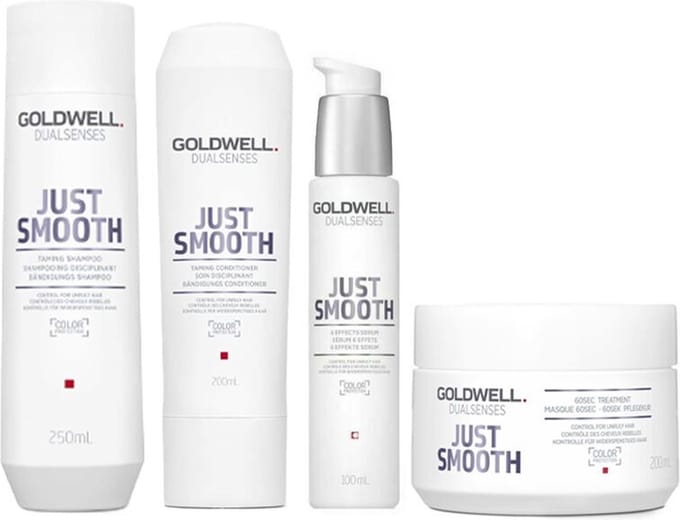 Pluizig haar pakket Goldwell Dualsenses Just Smooth