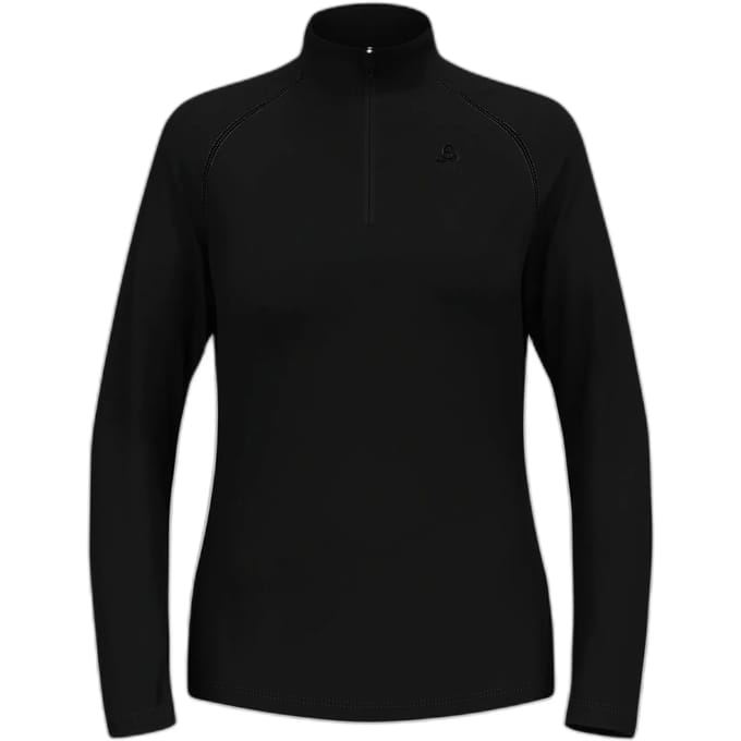 Odlo Rigi Half Zip - Black - Maat Damen_S
