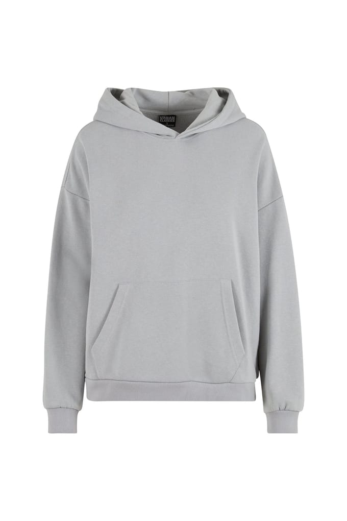 Urban Classics Ladies Light Terry Oversized Hoodie Lightasphalt Größe: S | Kaputzenpullis Outlet | Damen