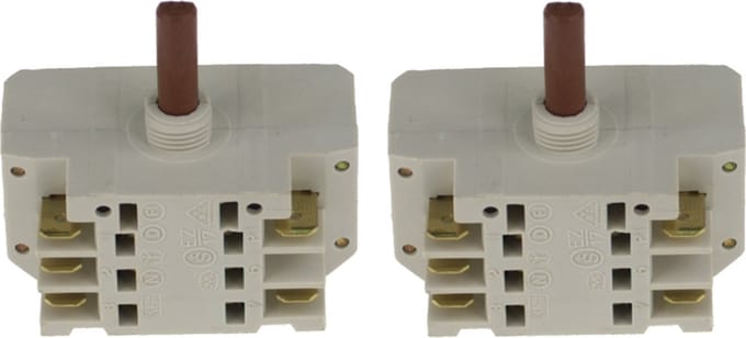WHIRLPOOL - SCHAKELAAR 7 POSITIONS KLEIN MODEL - LANGE AS - 481927328384
