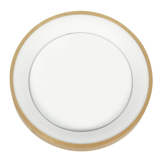 Plafondlamp Ringlede 3691GO Goud dimbaar 2400 Lumen Kunststof Metaal Steinhauer