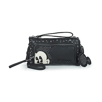 Desigual Schoudertas Koppeling Mickey Studystyle Lisa Crossbody Bag Black Zwart