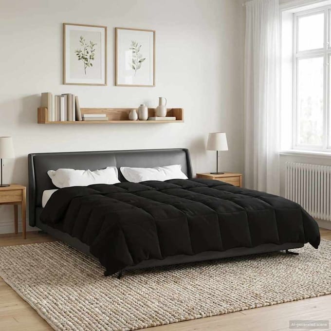 vidaXL - Winter - Duvet - 220 - x - 240 - cm - Winter - Microvezel - (100% - polyester)