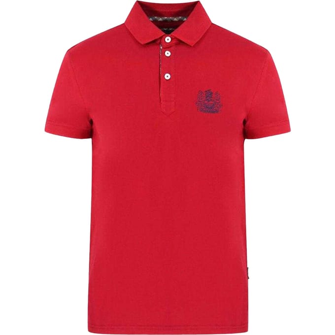 Aquascutum Heren Aldis Polo Shirt (Rood)