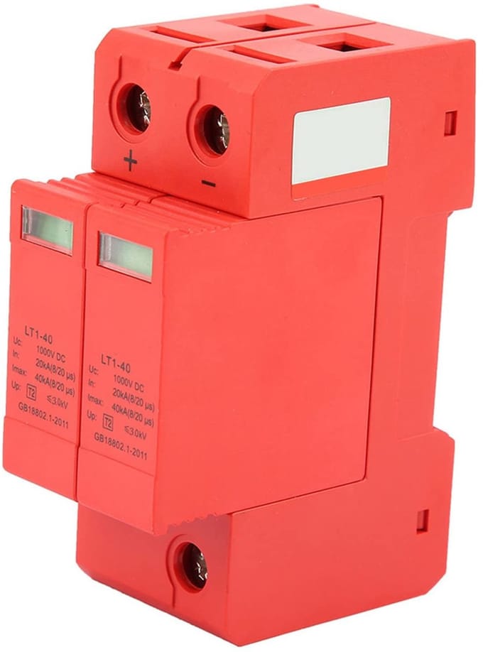 Dailygoody - Surge Arrester 2P Dc1000V - 40Ka Thuisbescherming tegen