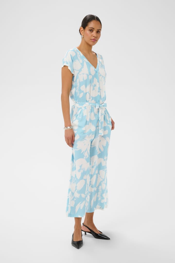 Geprinte Jumpsuit Dames KAFFE KAmira Plain Weave