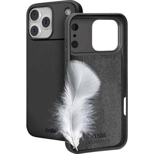 sbs mobile Instinct Cover Apple iPhone 17 Pro Max Zwart