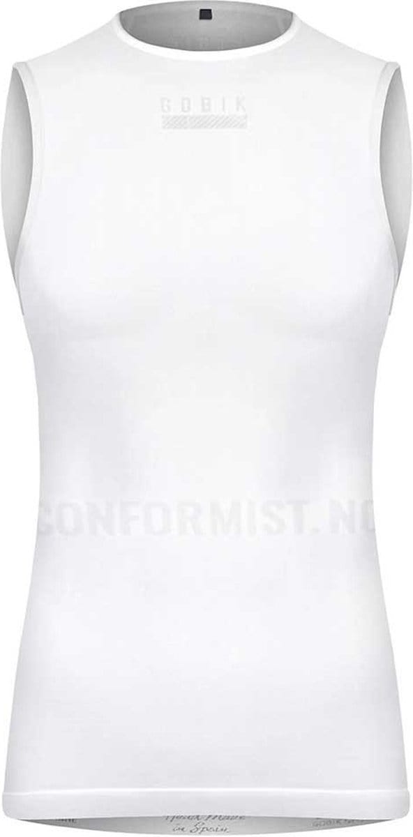 Gobik Limber Skin Mouwloos Basislaag Wit M Vrouw