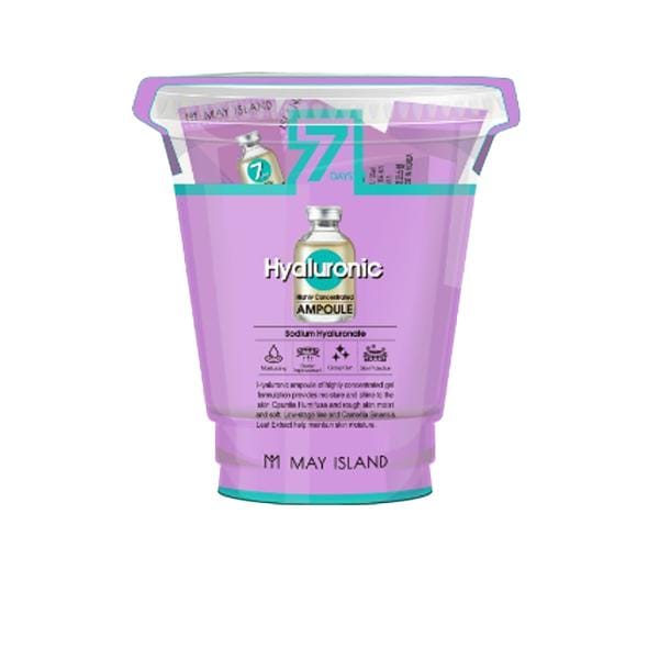 [MAY ISLAND] (s2) Ampoule Hyaluronique Hautement Concentrée 7 Jours (3g*12ch) 1 Paquet / EXP 2027.01 pink